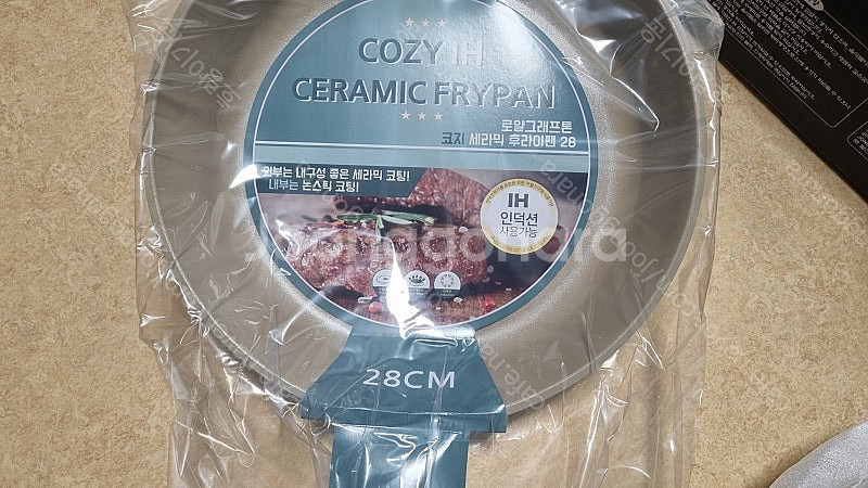 로얄그래프톤 코지 세라믹 프라이팬 28cm, 궁중팬 2...--1