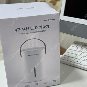 미개봉 모노큐브 4구 LED 무선 가습기