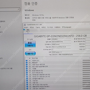 [부산] 기가바이트 GIGABYTE M.2 SSD NVMe 256G + 방열판