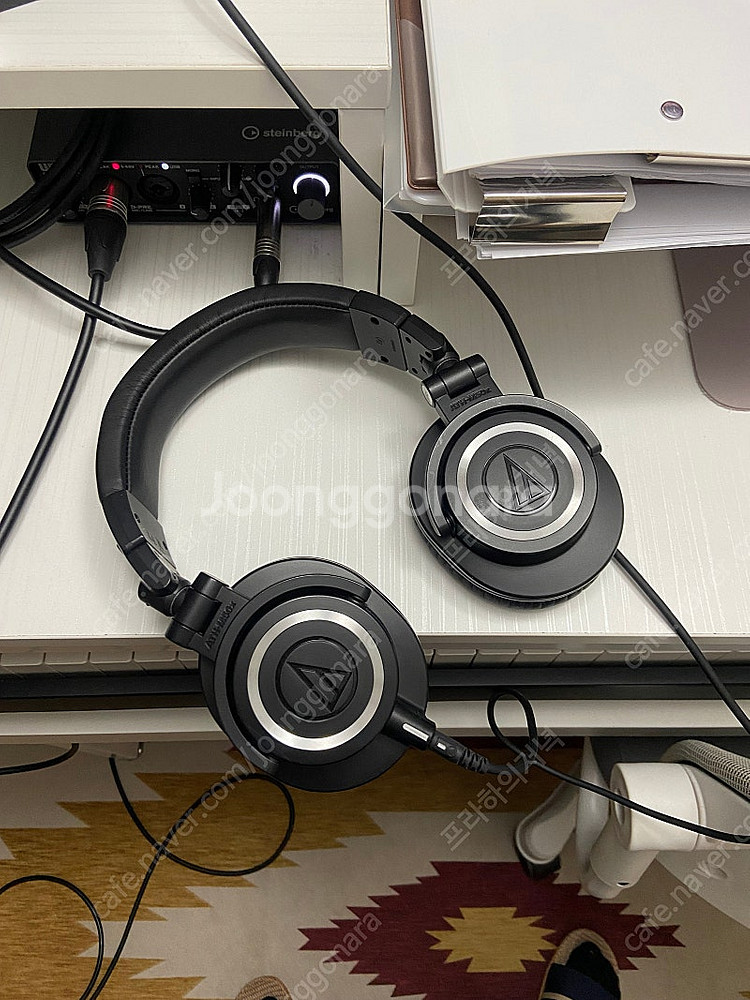 오디오테크니카 ATH-M50x 헤드폰 풀박스--0