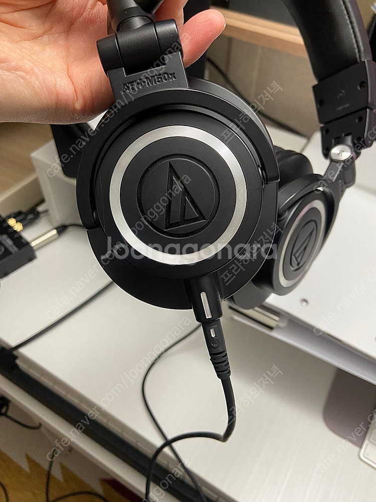 오디오테크니카 ATH-M50x 헤드폰 풀박스--3