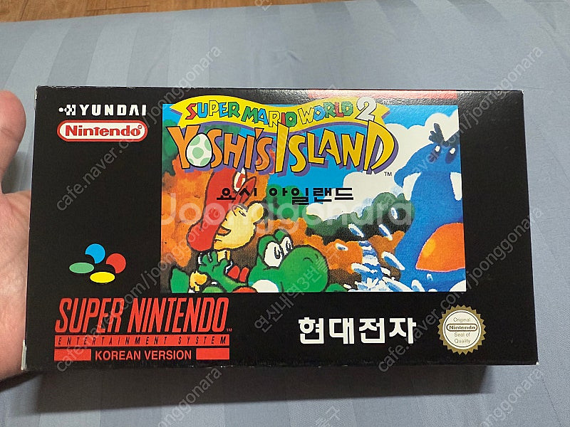 현대 슈퍼컴보이 정발 요시 아일랜드 미사용 신품--0