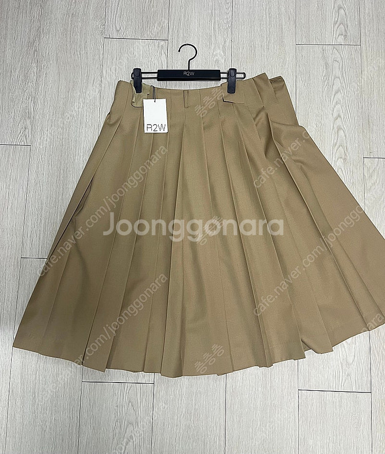 r2w 알투더블유 플리츠 스커트 Erika wool b...--6