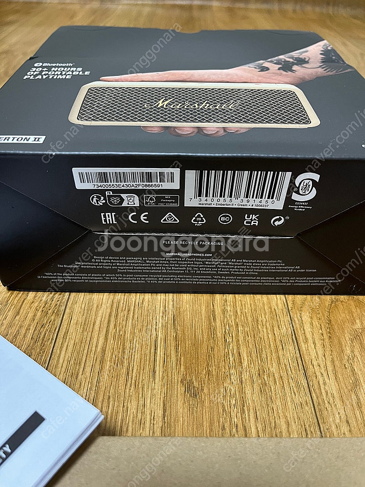 새제품 마샬 앰버튼2 (Marshall Emberton II) 크림--2