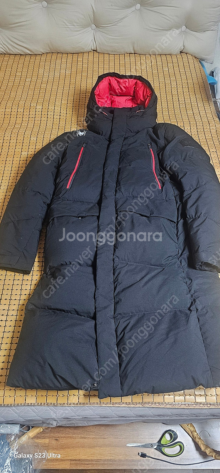 남자스파이더롱패딩--0