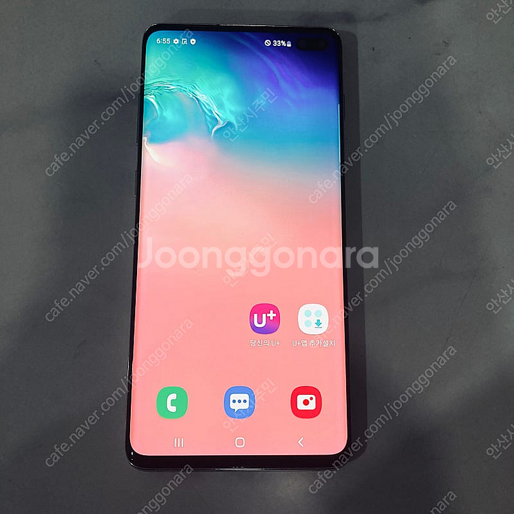 갤럭시 S10플러스 화이트 128기가 무잔상! 깔끔! ...--4