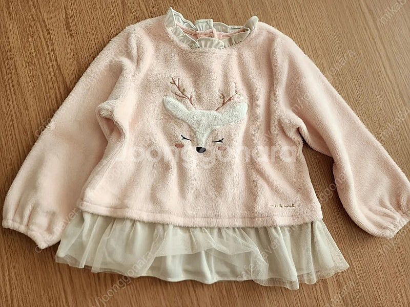 밍크뮤 롱티셔츠 120--0