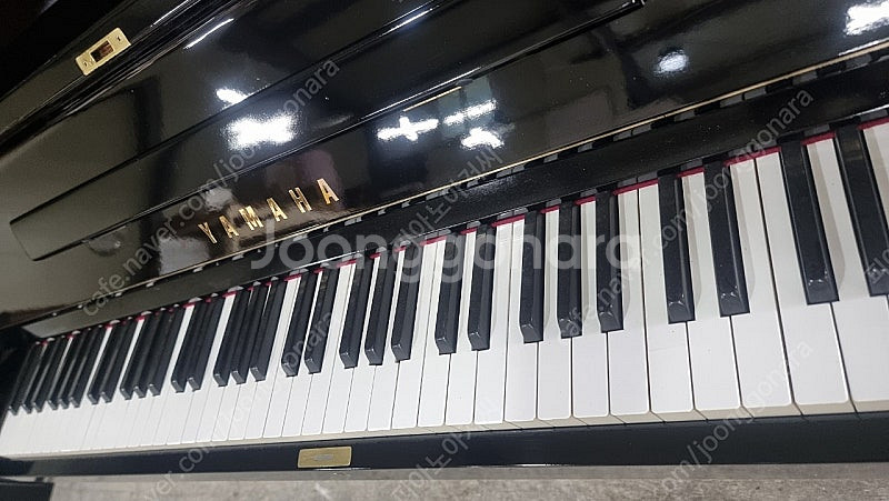 야마하피아노 U-1 블랙 made in japan--5