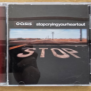 CD 음반 oasis 오아시스 - Stop Crying Your Heart Out