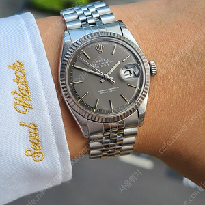 [정품] 롤렉스 데이저스트 36 그레이 고스트 다이얼 빈티지 (Rolex Datejust 36 Ghost Gray Dial)