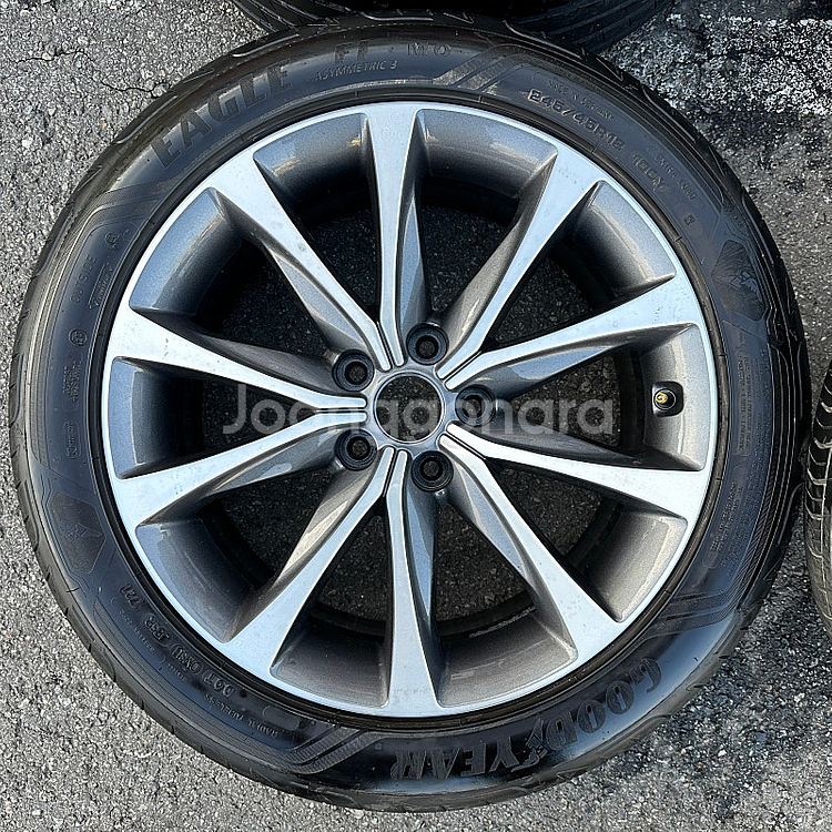 그랜져 HG 18인치 15년형 순정 휠타이어 세트 245 45 18--2