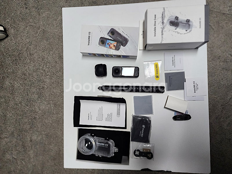 인스타360 x3 다이브케이스포함 판매--0