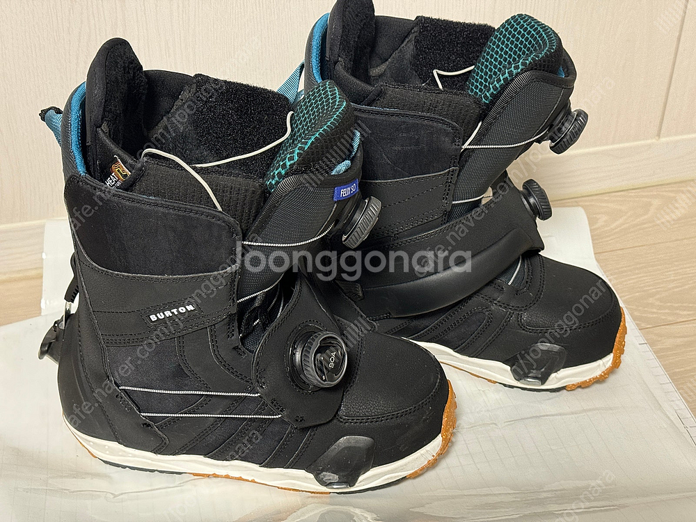 2425 버튼 스텝온 여성용 부츠250 바인딩M 세트로 판매합니다.--8