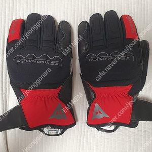 DAINESE THUNDER GORE-TEX GLOVES 검빨 M 사이즈 다이네즈 방수 방풍 고어텍스 장갑