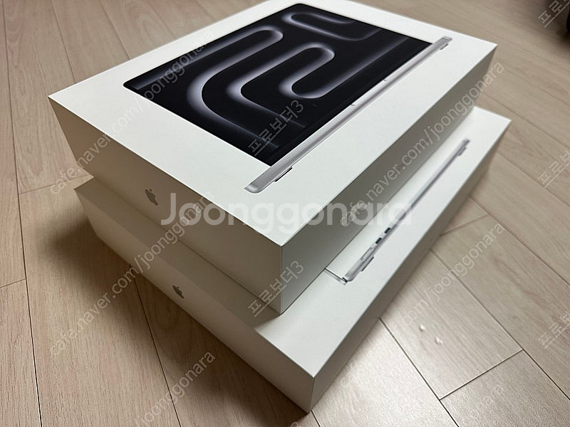 미개봉 맥북에어 15인치(M3), 맥북프로 14인치 (M4) 판매합니다.--0