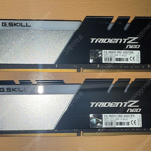 G.skill trident z neo rgb ddr4 3600 32gb