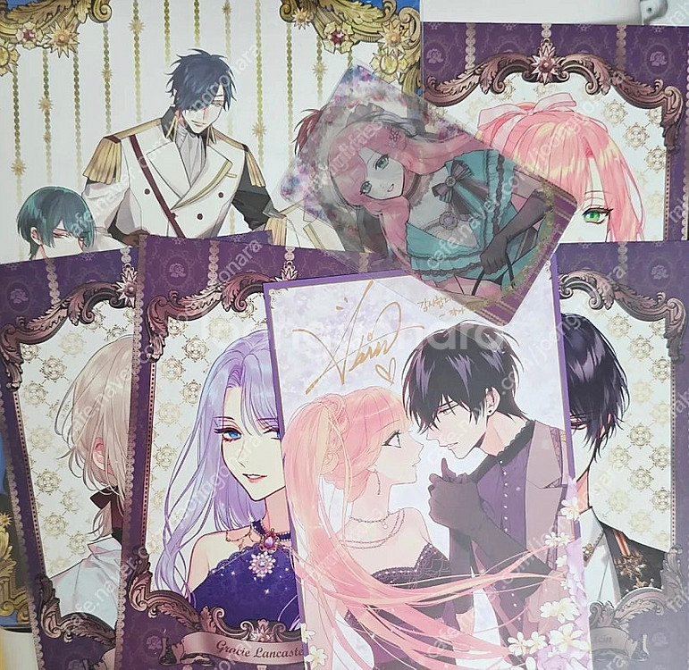 웹툰 만화책 양판소 주인공의 아내로 살아남기 1~4--1