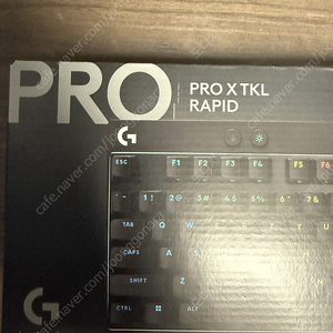 로지텍 gpro x tkl rapid