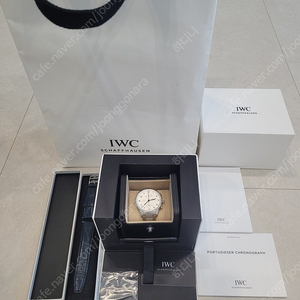 IWC 포르투기저 블루핸즈 41mm