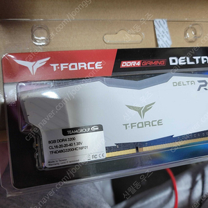 t-force 8gb ram 3200mhz ddr4 팝니다. 램