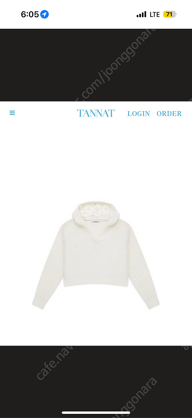 타낫 Hoodie sweater 후디 스웨터--0