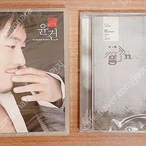 윤건 CD 모음 / 윤건-3집 My Romantic Occasion / 윤건- 미니앨범 - 라떼처럼 (미개봉)