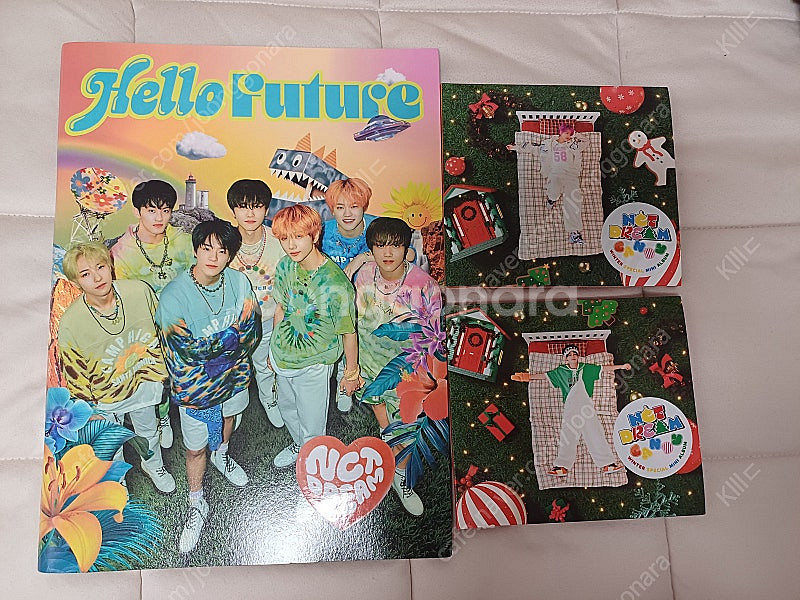 NCT DREAM 헬로퓨처 앨범+캔디 앨범 2종 세트--0