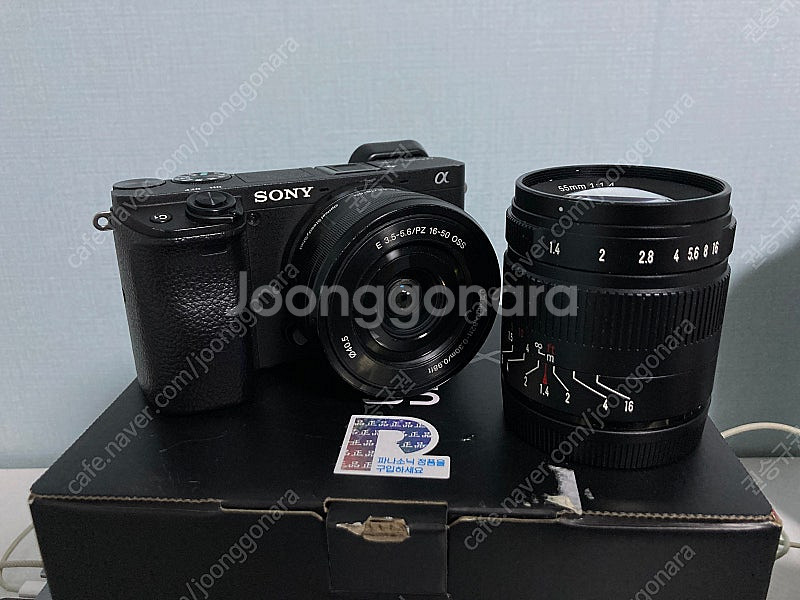 소니 a6400 번들셋 + 7장인 55.4--0