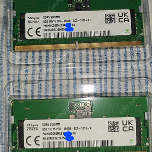 SK하이닉스 DDR5-4800 노트북용 8GB*2 RAM,램(택포가)