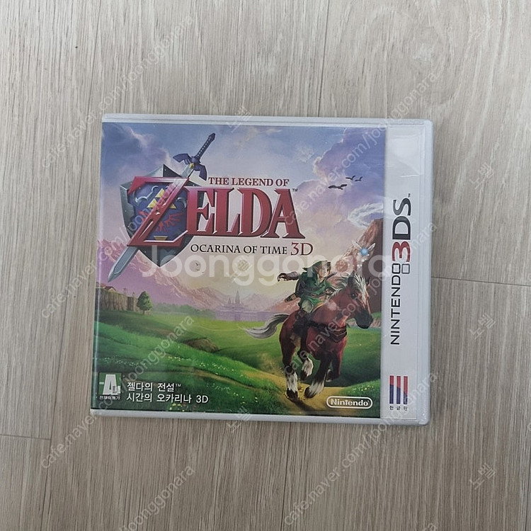닌텐도 3DS 칩 젤다의 전설 시간의 오카리나 3D--0