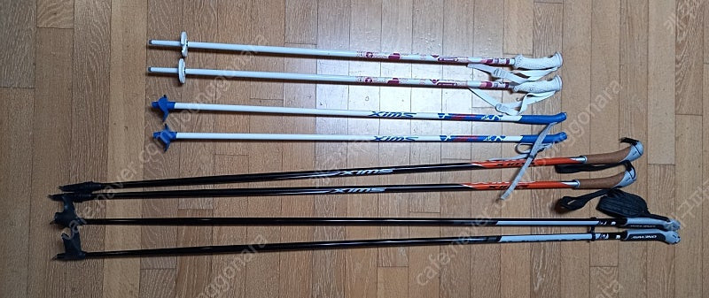 크로스 컨트리 스키 / 노르딕 스키 3세트(스키, 부츠, 폴 풀세트)--3