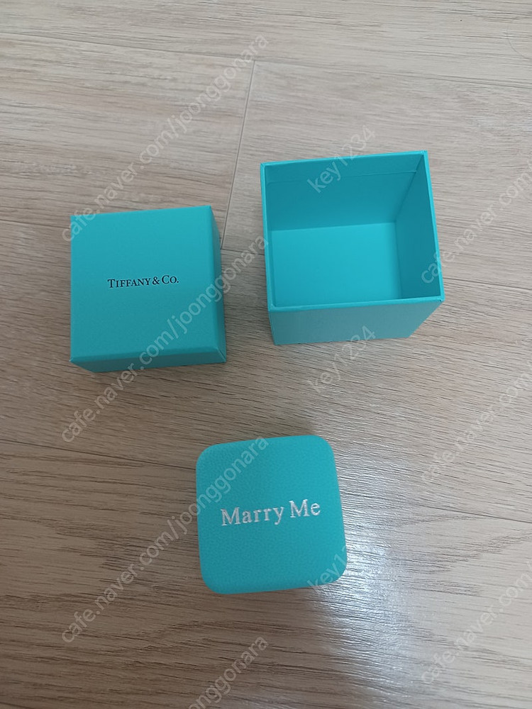 정품)티파니 메리미 민트색 반지(상자)박스.케이스 이미지