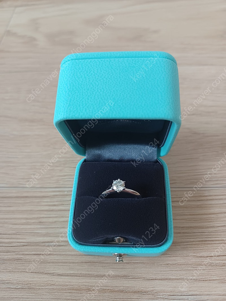 정품)티파니 메리미 민트색 반지(상자)박스.케이스 이미지