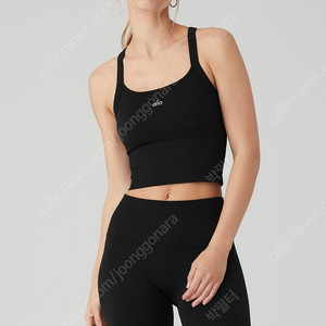 알로 손나은 브라탑 Seamless Ribbed Favorite Bra Tank S 새상품