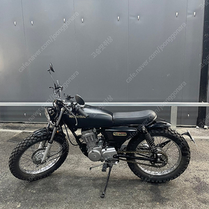 혼다 cg125 블랙 커스텀 클래식 모터사이클 sr400 cb400ss