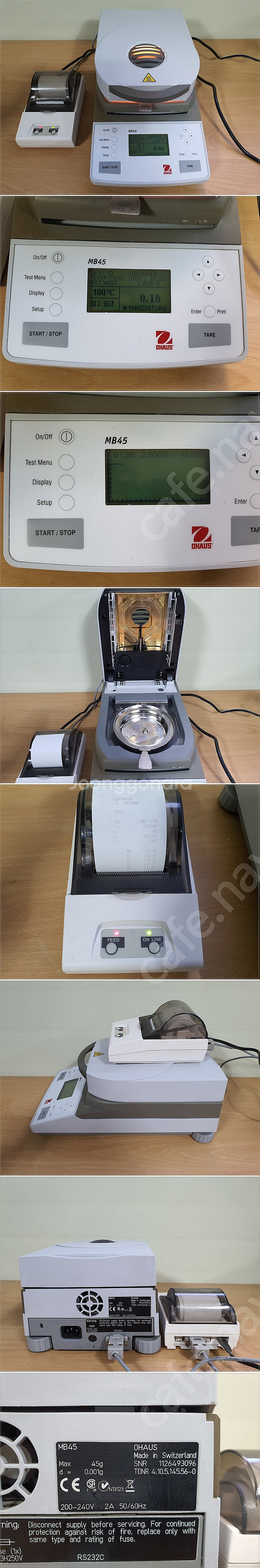 OHAUS MB45 수분측정기 Moisture Anal...--0