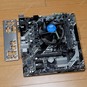 인텔 10세대 펜티엄 골드 G6400 + ASUS H410M-K 메인보드 세트