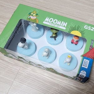 GS25 MOOMIN 무민 보틀 피규어 6종 1세트