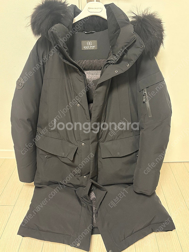 18-19fw 안타티카 롱 블랙 100사이즈 팝니다--0