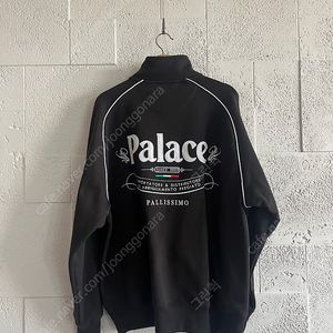 Palace Italia Zip Funnel Black - 24SS