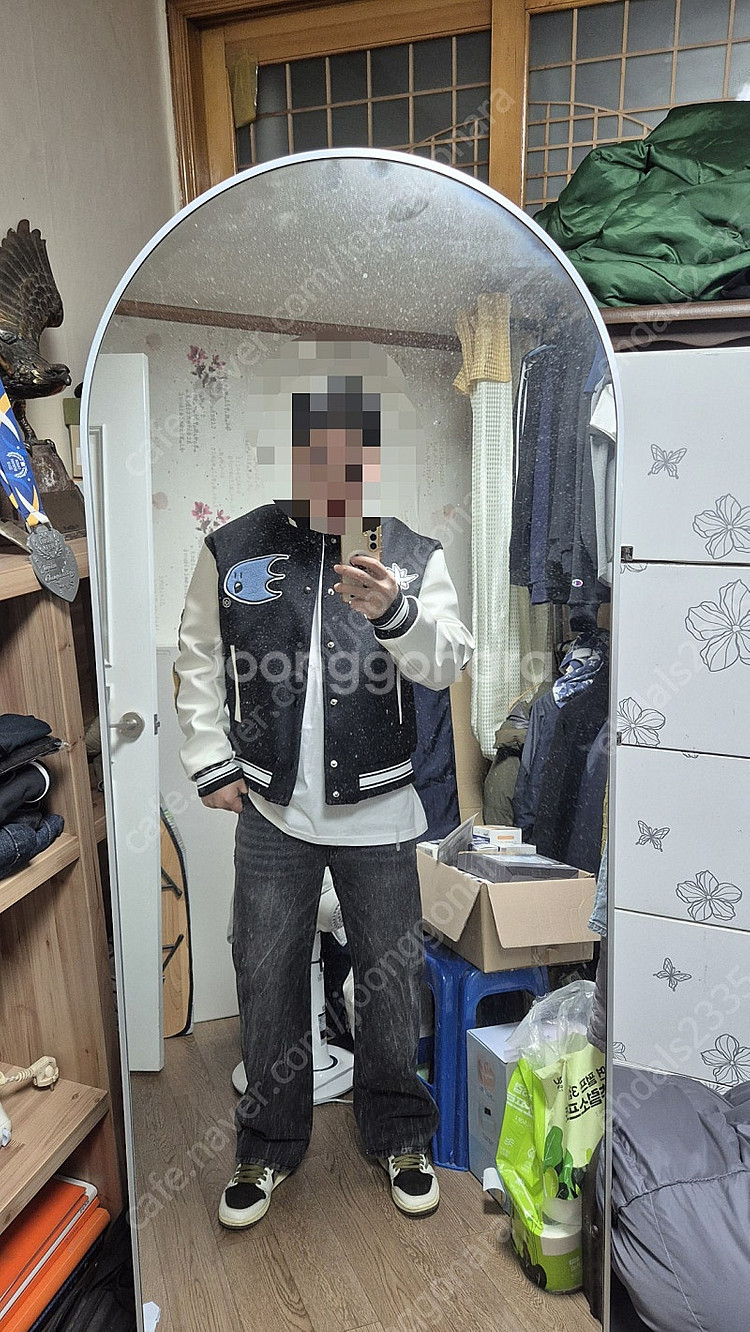 도미넌트 바시티자켓 야구잠바 m판매합니다--1