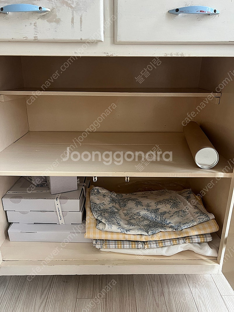 빈티지 쉐비 키친장 수납장--6