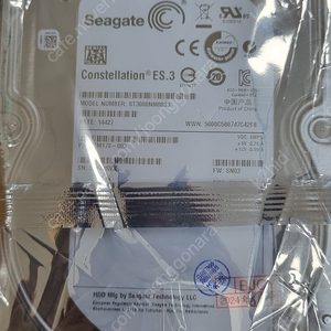 새상품 씨게이트 3Tb 3.5인치 HDD(7200RPM)