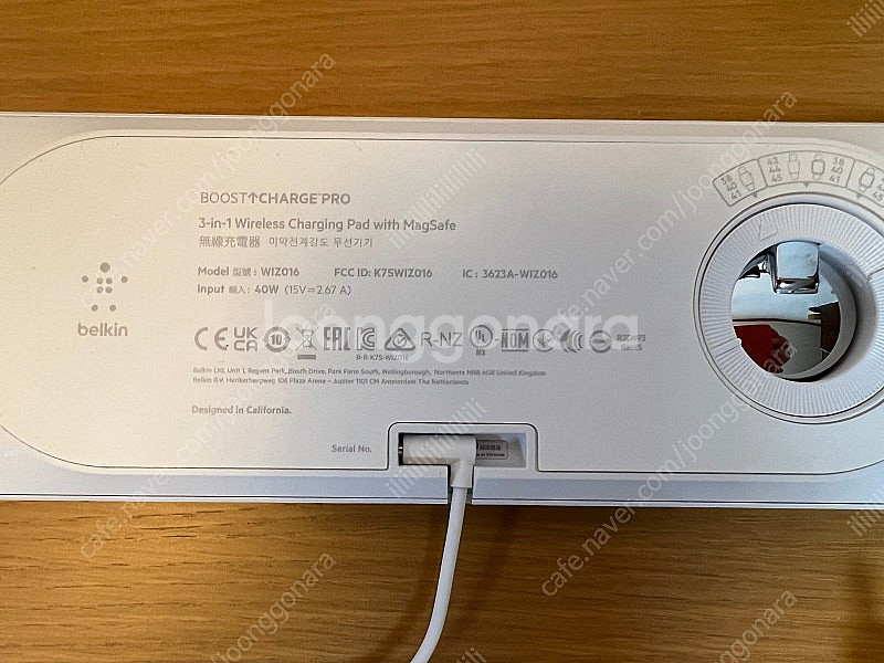 belkin 맥세이프 무선 충전세트 애플워치. 아이팟....--1