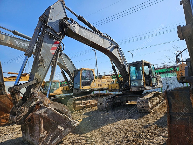 볼보 EC290B 2006년식 코끼리집게 10 궤도형 ...--0