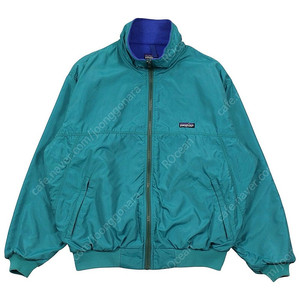 [L] 1990s USA Patagonia Nylon / Fleece Bomber Jacket 파타고니아 나일론 플리스 봄버 자켓 90년대 빈티지 미국생산 미제