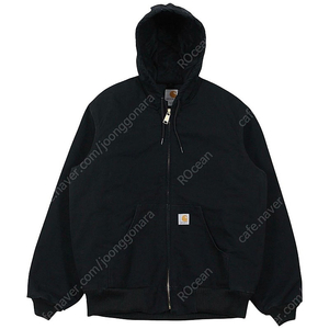 [M] 2020 USA Carhartt J140 BLK Duck Active Jacket 칼하트 블랙 덕 액티브 자켓 퀼팅 안감