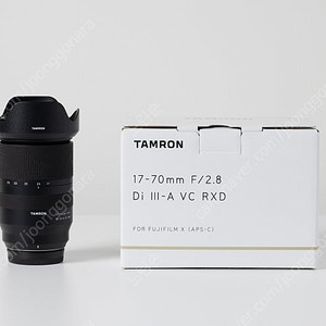 탐론 17-70mm F2.8 Di III-A VC RXD 후지 X마운트