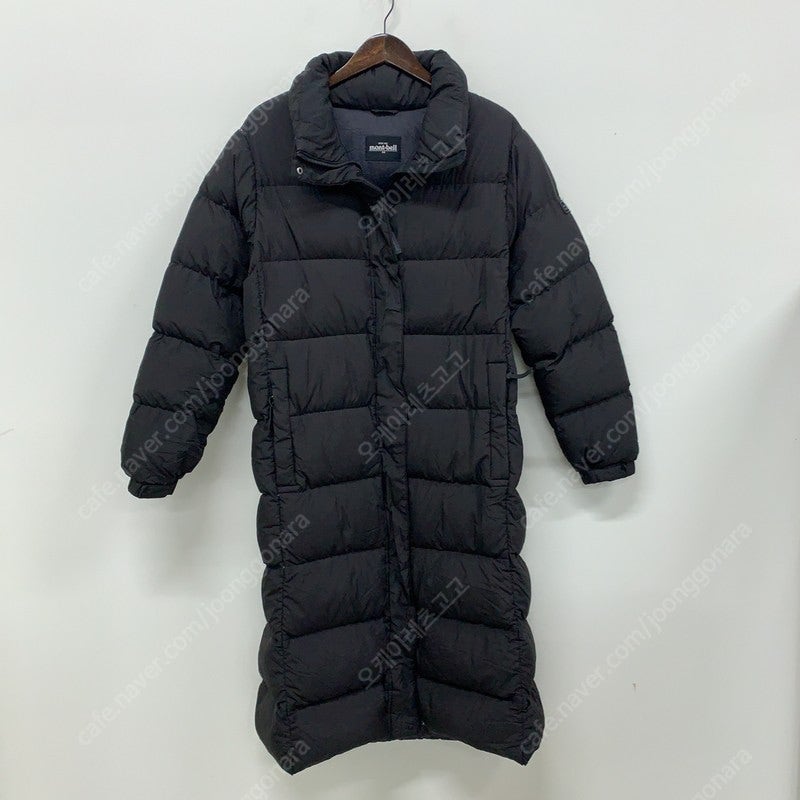 몽벨 등산 남자 블랙 덕다운 롱패딩 105 G00587--0