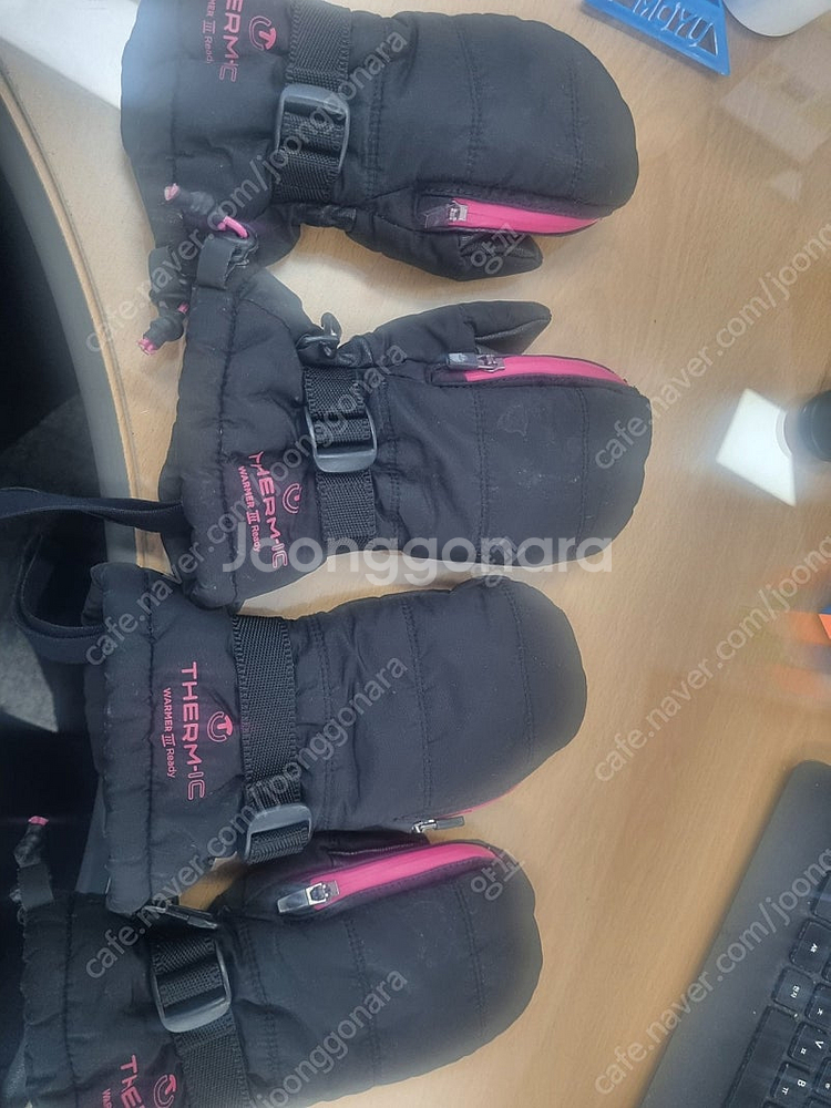 썰익 주니어 스키장갑 (2개 일괄)--4